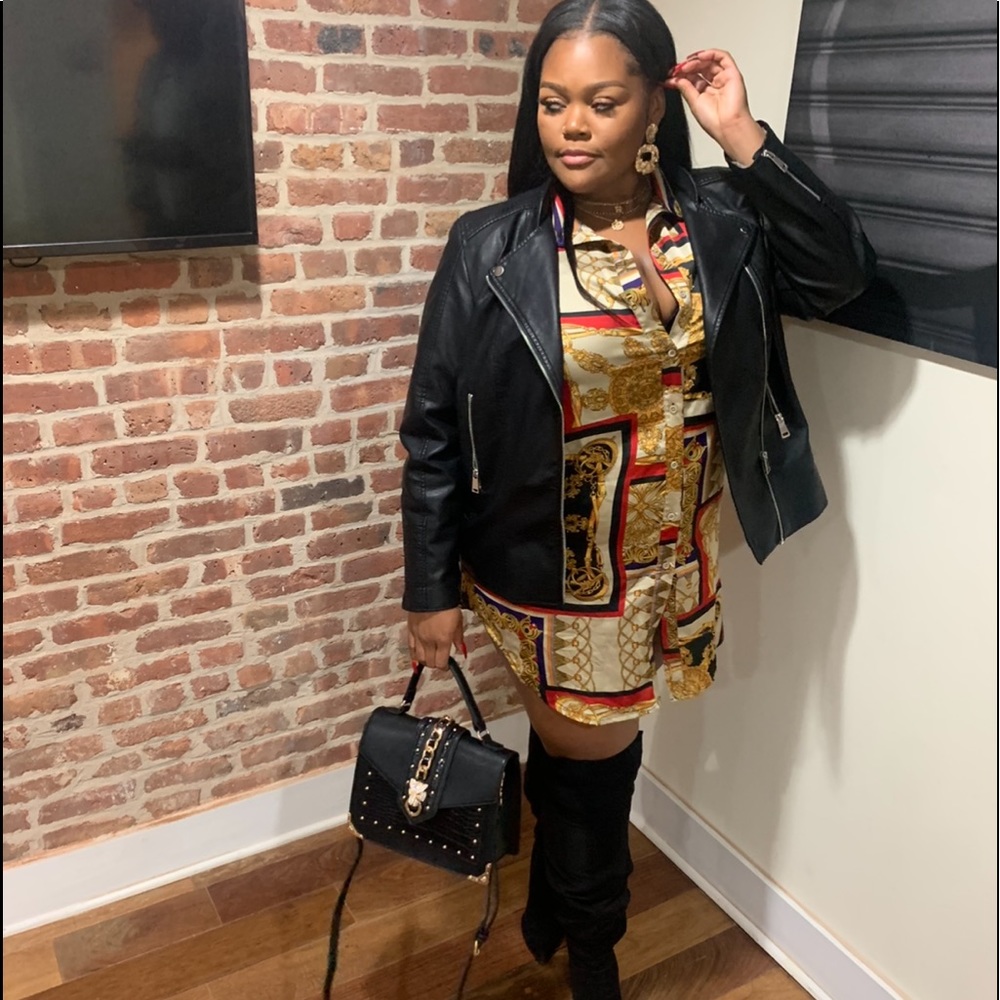 Rich Shirt Dress